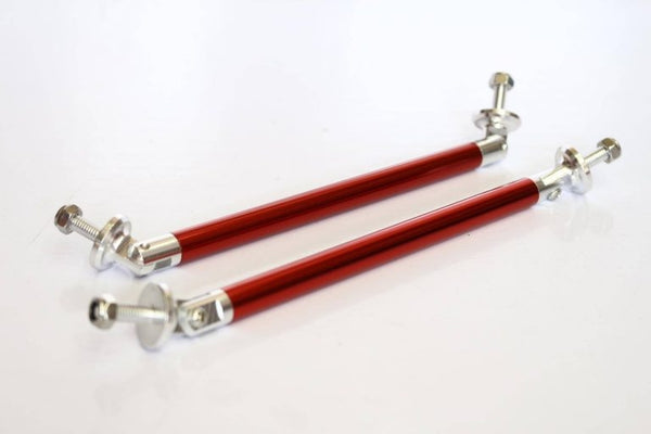 JDM- Adjustable Splitter Rods Red