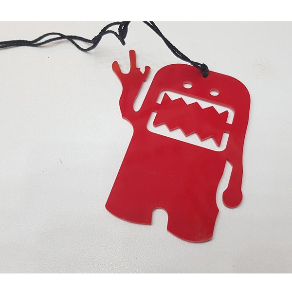 alien red  Hanging tag