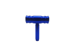 Aluminum Car Gear Shift Knob T-Handle Gear Knob Shift Lever Blue
