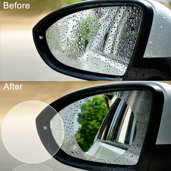 Car Rear View Mirror Rain and Anti Fog Film 2 PCS Set