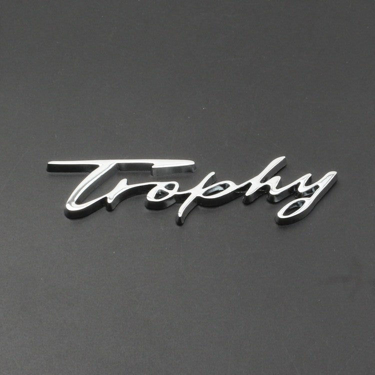 MG Trophy Edition Metal Logo Silver