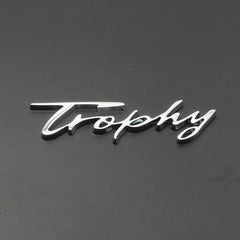 MG Trophy Edition Metal Logo Silver