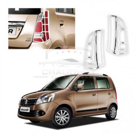 Suzuki Wagon R Back Light Chrome 2 Pcs Set – Chaudhry Auto Store