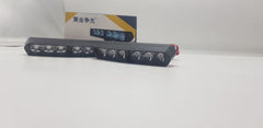 Bar Light Double Row Slim 7 Inch 10 Watt 2 Pcs Set