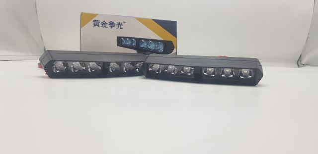 Bar Light Double Row Slim 7 Inch 10 Watt 2 Pcs Set