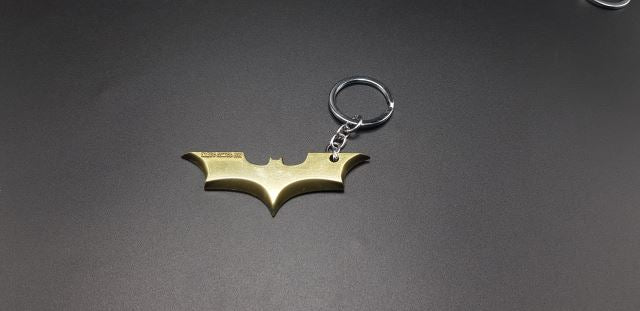 Batman Goldish Metal Keychain