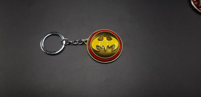 Batman Spinner Metal Keychain