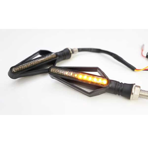 Bike Indicator Audi Style With F1 Style Brake 2 pcs