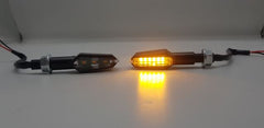 Bike Indicator Smart Running Style With Lava DRL Yellow