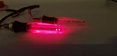 Bike Indicator Tube Running Style With Smoke DRL Red