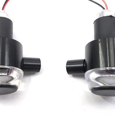 Bike - Motorcycle Bar End Light With Laser 2 Pcs Set