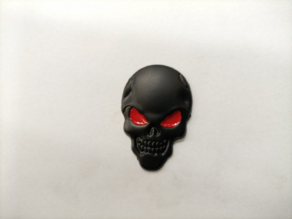 Black Skull Metal Logo