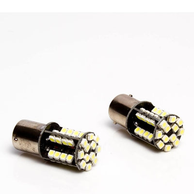 Brake Light Double Point Bulb With Flasher 2 Pcs