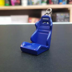 Bride Car Seat Key Chain Blue