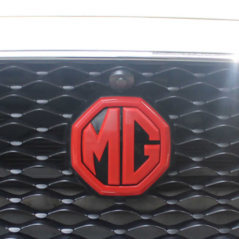 MG HS Front and Rear Monogram Red 2 Pcs - Model 2020-2021