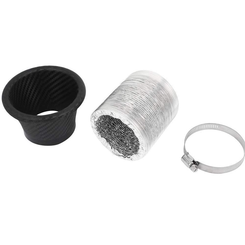 Car Air Funnel Intake Pipe Round Type