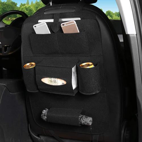 Universal Car Seat Back Multi Pocket Storage Bag Organizer Holder