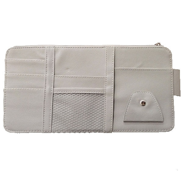 Car Styling Sun Visor Organizer Storage Bag Spring Green Color