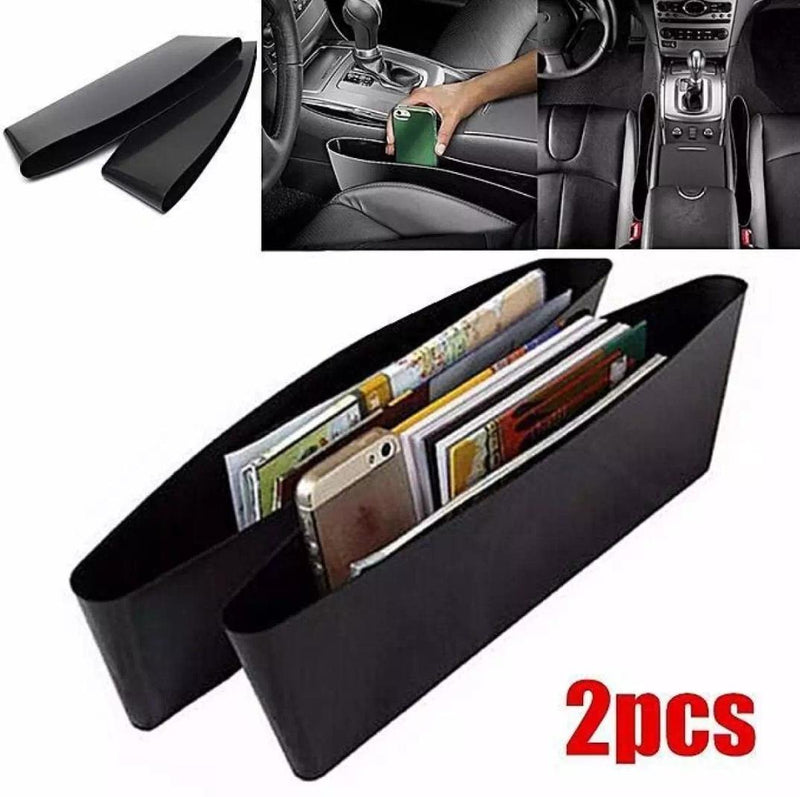 Car Seat Gap Filler Pocket Organizer For All Cars 2 Pcs Set