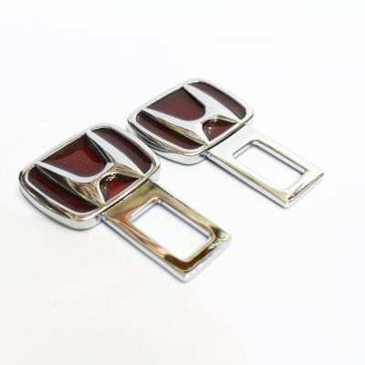 Custom Seat Belt Waring Canceler Clips Honda Chrome Style