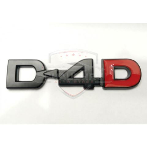 D-4D Black Metal Logo