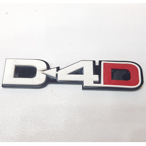 D4D plastic Logo
