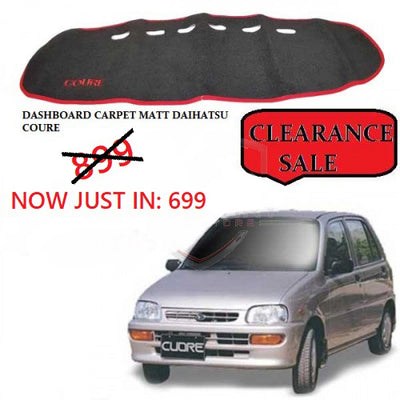 Dashboard Carpet Matt Daihatsu Course