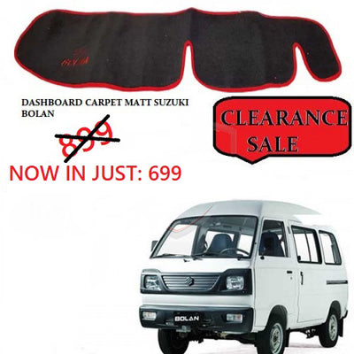 Dashboard Carpet Matt Suzuki Bolan