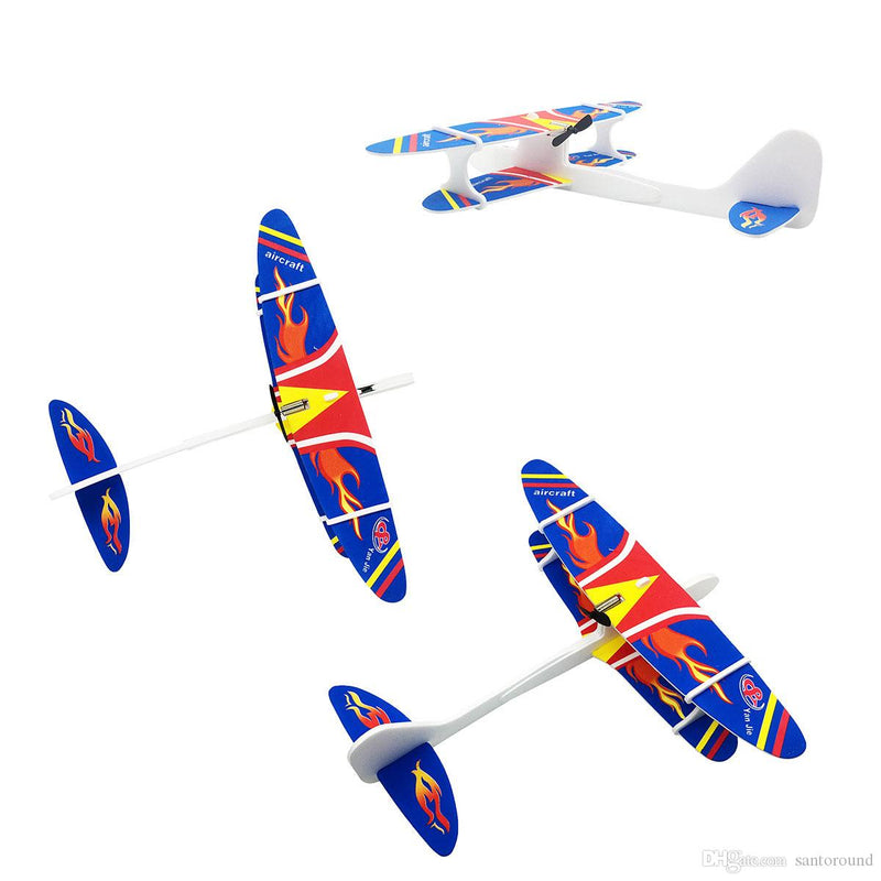 DIY Hand Throw Glider Planes for Children Foam Aircraft