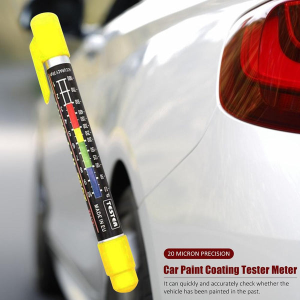 Coating Thickness Meter Gauge Paint Tester Car Body Damage Detector Crash-Test Check Waterproof (Coating Tester)