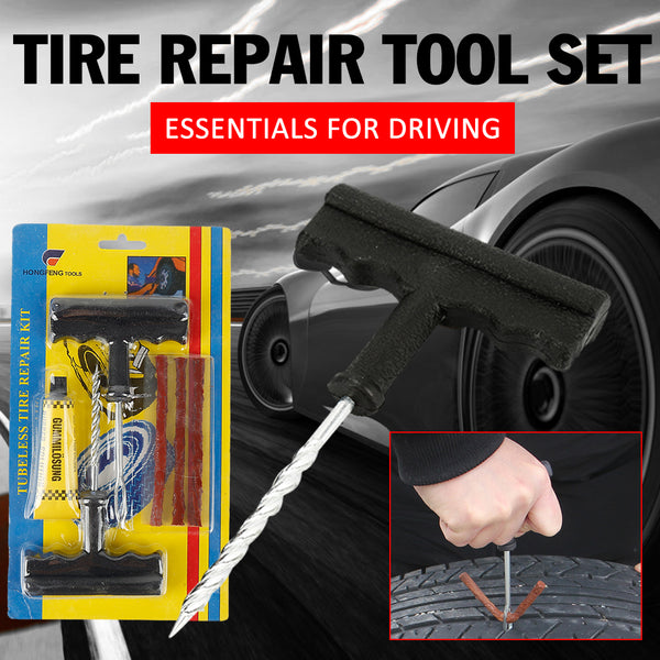 Auto Car Tire Repair Kit Tubeless Tire Tyre Puncture