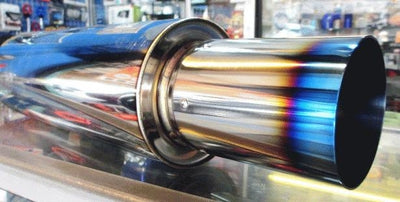 Exhaust HKS 2.0 Jasma Approved Burn Tip Silencer