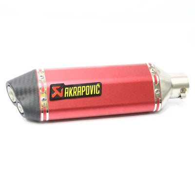 Universal Bike Exhaust Akrapovic Red