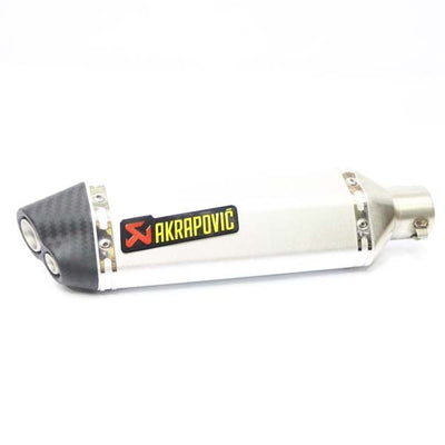 Universal Bike Exhaust Akrapovic Silver