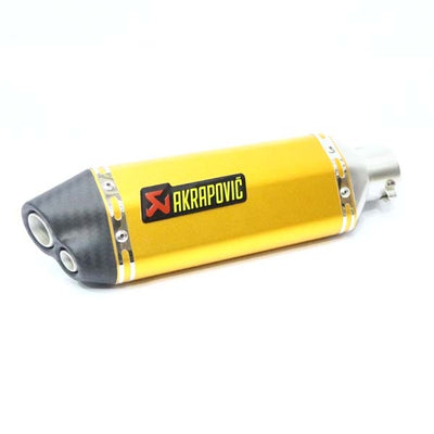 Universal Bike Exhaust Akrapovic Yellow