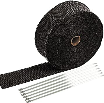 Exhaust Heat Wrap Black