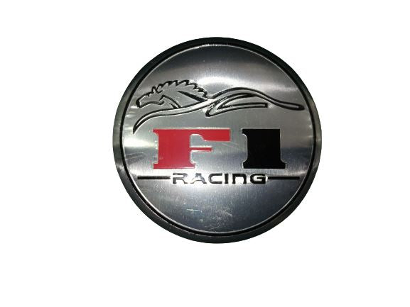 F One Racing Logo F1 Racing Plastic Logo 4 Pcs Set – Chaudhry Auto Store