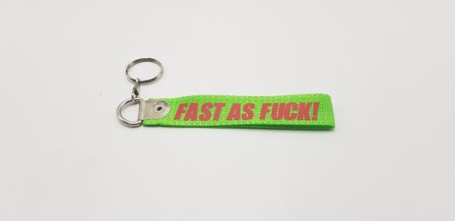 F & F Green Fabric Keychain – Chaudhry Auto Store