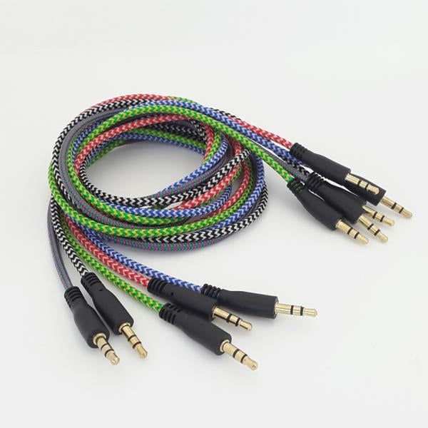 Fabric Audio AUX Cable 3.5mm Jack