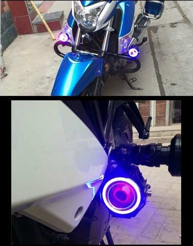 U9 with COB ring Motorcycle Bike LED Spot