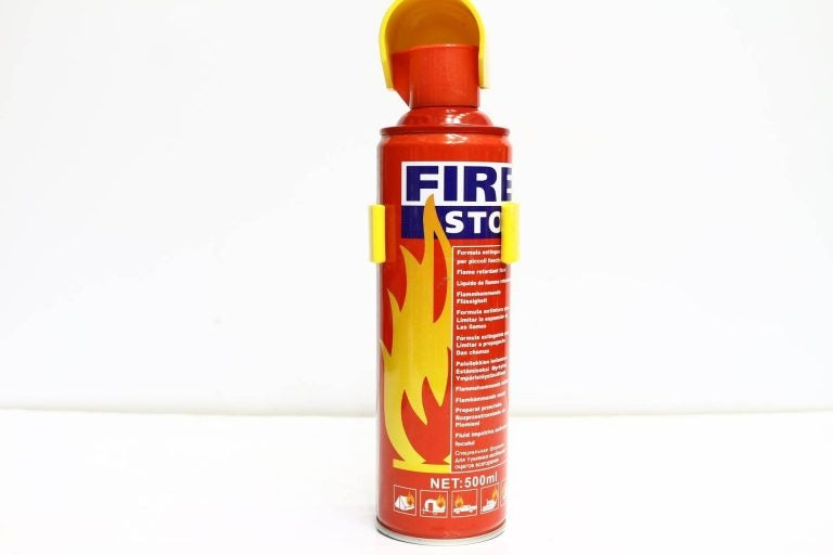 Fire Extinguisher Spray