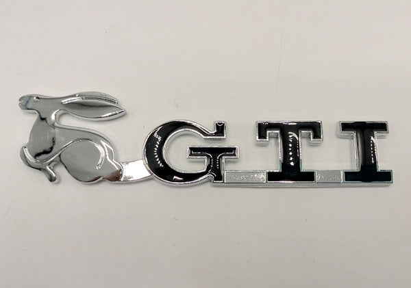 GTI Black Metal Logo