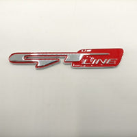 GT Line Red Metal Logo