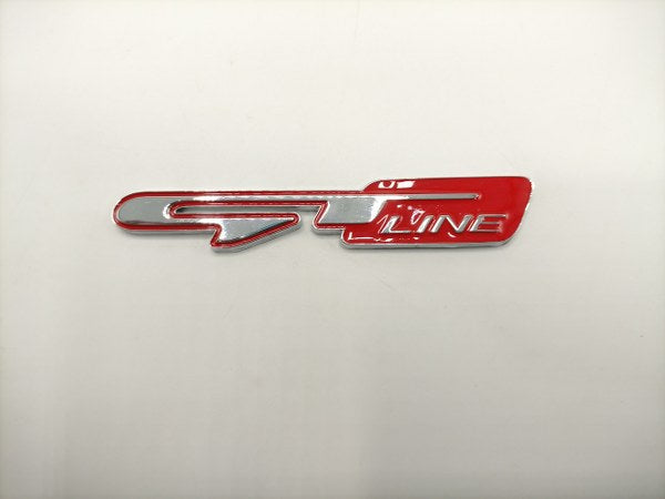 GT Line Red Metal Logo
