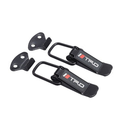 Universal Bumper Stainless Clips Black 2 Pcs Set