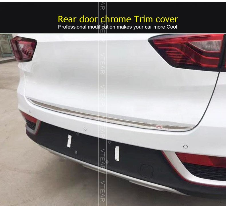 MG HS Rear Decorative Car Strip Cover Trunk Complete Chrome Garnish - Model 2020-2021