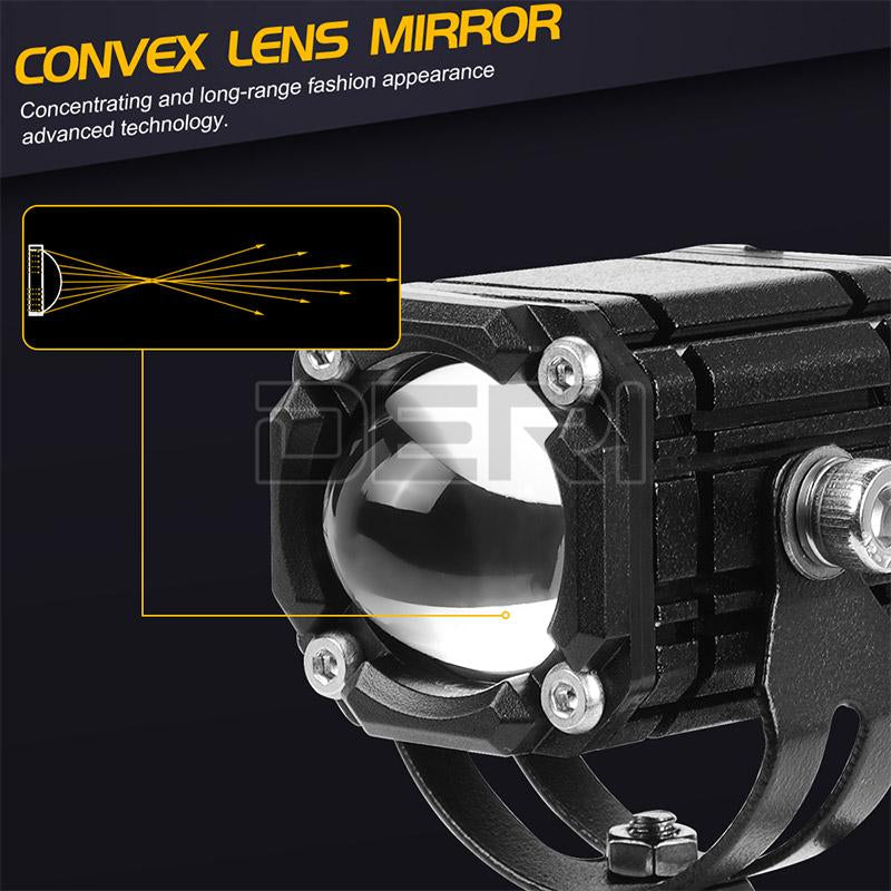 M6 Light Three Color With Flasher 2 Pcs Set