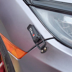 Universal Bumper Stainless Clips Black 2 Pcs Set