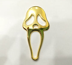 Halloween Golden Metal Logo