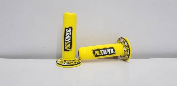 Handle Grip Universal Bike Rubber Type Yellow Color